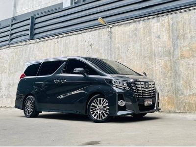 2017 แท้ TOYOTA ALPHARD 2.5 SC PACKAGE เบนซินล้วน รถใหม่ใช้น้อย